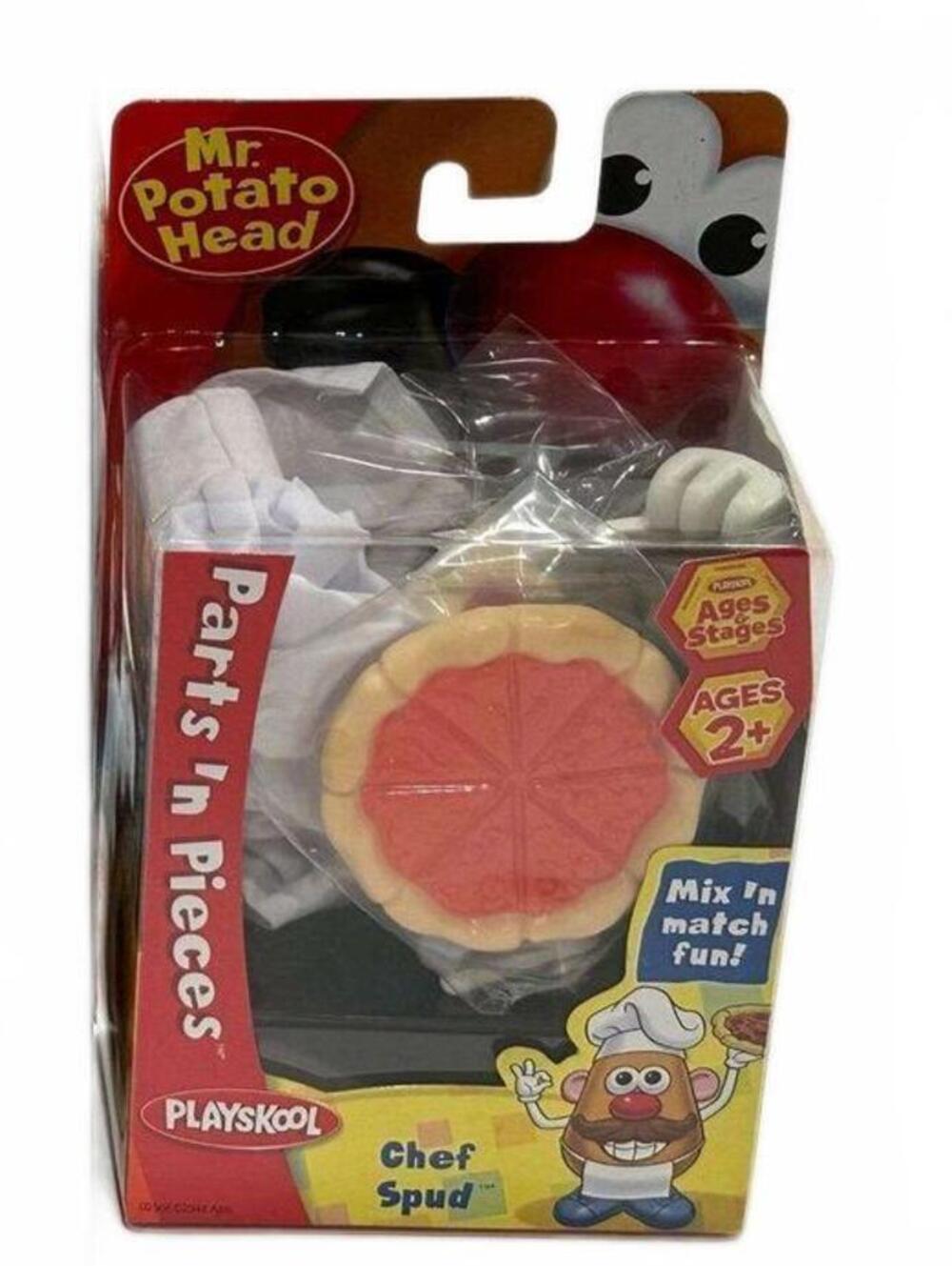 Vintage 2006 Hasbro Playskool Mr Potato Head Chef Spud Outfit NIB
